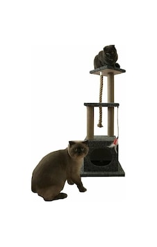 Pethomealpi Tarabya Model Kedi Tırmalama Evi 98 CM Pethomealpi Tarabya Model Kedi Tırmalama Evi 98 CM