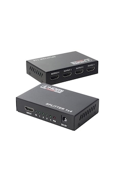 Powermaster Pm-12080 1.4V 4 Port Hdmi Splitter Dağıtıcı Powermaster Pm-12080 1.4V 4 Port Hdmi Splitter Dağıtıcı