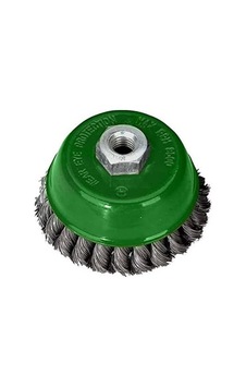Troy T 27707/75 Burma Telli Çanak Fırça, Gri/yeşil, 75 Mm Troy T 27707/75 Burma Telli Çanak Fırça, Gri/yeşil, 75 Mm