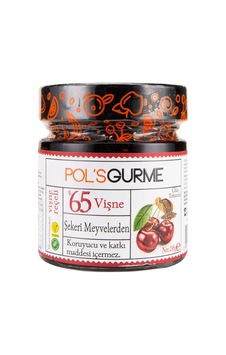 3 Adet Pol's Gurme %65 Meyve Vişne Reçeli 287 G 3 Adet Pol's Gurme %65 Meyve Vişne Reçeli 287 G