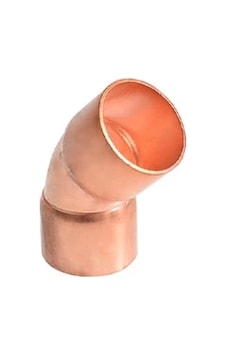 Thermotrick Bakır Dirsek 54 Mm 45º 2-1/8" Thermotrick Bakır Dirsek 54 Mm 45º 2-1/8"