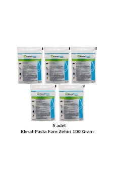 Syngenta Klerat Pasta Fare Zehiri 5 x 100 G Syngenta Klerat Pasta Fare Zehiri 5 x 100 G