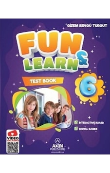 Akın Yayınları 6. Sınıf Fun & Learn Test Book