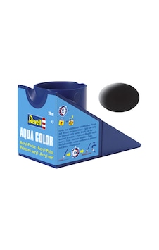 Revell 36108 Black Mat 18 Ml Su Bazlı Maket Boyası Revell 36108 Black Mat 18 Ml Su Bazlı Maket Boyası