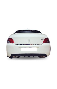 Peugeot 301 Egzoz Görünümlü Universal Arka Tampon Eki - Difüzör (