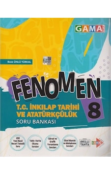 8 Sınıf Fenomen Inkılap Soru Bankası Gama Yayınları 8 Sınıf Fenomen Inkılap Soru Bankası Gama Yayınları