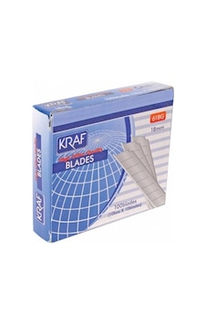 Kraf Geniş Maket Bıçağı Yedeği 100 Adet Falçata Ucu Kraf Geniş Maket Bıçağı Yedeği 100 Adet Falçata Ucu