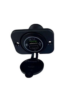 Universal Marin, Karavan Çakmak Yuvası Usb + Type-c 9-30v