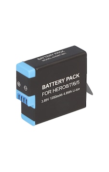 Gopro Hero 8 Black, Li-ion, 3.85v, 1250mah, 4.8wh İçin Uygun Pil Gopro Hero 8 Black, Li-ion, 3.85v, 1250mah, 4.8wh İçin Uygun Pil