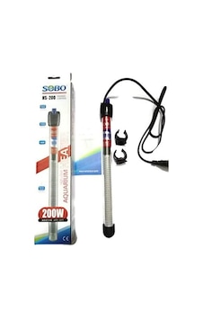 Sobo Hs-200 Akvaryum Cam Isıtıcı 200w