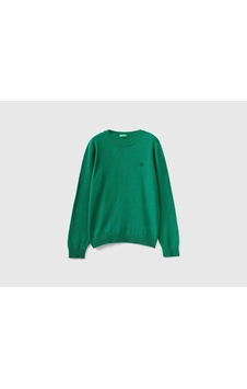 United Colors Of Benetton Erkek Çocuk Bisiklet Yaka Kazak Bnt-b Yeşil United Colors Of Benetton Erkek Çocuk Bisiklet Yaka Kazak Bnt-b Yeşil