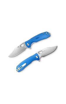 Honey Badger Clippoint Large Blue Kamp Çakı Mavi Honey Badger Clippoint Large Blue Kamp Çakı Mavi