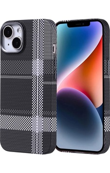 Apple Uyumlu iPhone 14 Kılıf M-safe Şarj Özellikli Karbon Fiber Görünümlü Zore Nekst Kapak Gri-siyah Apple Uyumlu iPhone 14 Kılıf M-safe Şarj Özellikli Karbon Fiber Görünümlü Zore Nekst Kapak Gri-siyah