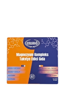 Ersağ Magnezyum Kompleks Takviye Edici Gıda