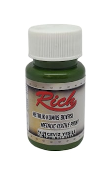Akrilik Kumaş Boya Met.50 Cc Ceviz Yeşili 0 Akrilik Kumaş Boya Met.50 Cc Ceviz Yeşili 0