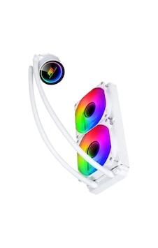 Powerboost Pb-lcs-pı240-w Beyaz Deep 240w Argb Fanlı 240mm Lga1700/am4/am5 Uyumlu Sıvı Soğutma S Powerboost Pb-lcs-pı240-w Beyaz Deep 240w Argb Fanlı 240mm Lga1700/am4/am5 Uyumlu Sıvı Soğutma S