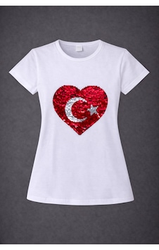 Dıgıl Kids Atatürk Ve Türk Bayrağı Motifli Kız Çocuk T-shirt Beyaz2 Dıgıl Kids Atatürk Ve Türk Bayrağı Motifli Kız Çocuk T-shirt Beyaz2