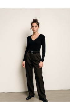 Ltb Uzun Kollu V Yaka Basic Siyah Sweatshırt Siyah L Ltb Uzun Kollu V Yaka Basic Siyah Sweatshırt Siyah L