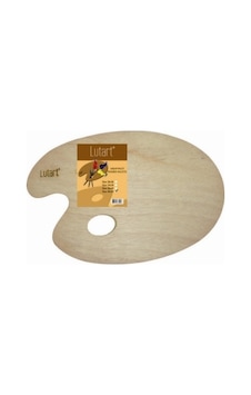 Lutart Oval Ahşap Palet 40X50 Cm.