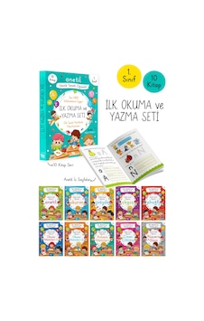 İlk Okuma Ve Yazma Seti - Okumaya Başlıyorum Anetil 10 Kitap İlk Okuma Ve Yazma Seti - Okumaya Başlıyorum Anetil 10 Kitap