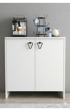Beyaz Çok Amaçlı Dolap 2 Kapaklı, Raflı, Şık Ve Modern Tasarım 80x40x82 Cm Beyaz - 799845506 Beyaz Beyaz Çok Amaçlı Dolap 2 Kapaklı, Raflı, Şık Ve Modern Tasarım 80x40x82 Cm Beyaz - 799845506 Beyaz