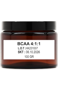 Bcaa 4:1:1 Hammadde 100 Gr Bcaa 4:1:1 Hammadde 100 Gr