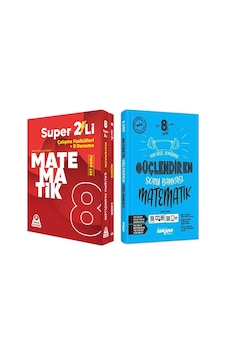 Örnek Akademi 8. Sınıf Süper İkili Matematik Seti Ve Ankara Matematik Soru Bankası Seti 2 Kitap Örnek Akademi 8. Sınıf Süper İkili Matematik Seti Ve Ankara Matematik Soru Bankası Seti 2 Kitap