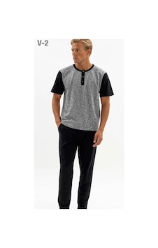 Kly Battal Erkek Pijama Takımı 2205 İndigo Kly Battal Erkek Pijama Takımı 2205 İndigo
