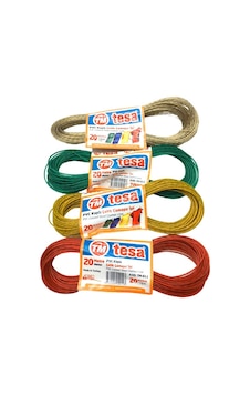 Tesa Temsan Tm-011 Çelik 20 Metre Çamaşır İpi- 12'li Paket Diğer Tesa Temsan Tm-011 Çelik 20 Metre Çamaşır İpi- 12'li Paket Diğer