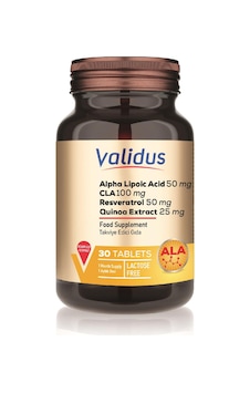 Validus Alfa Lipoic Acid Cla Resveratrol 30 Tablet Diğer Validus Alfa Lipoic Acid Cla Resveratrol 30 Tablet Diğer