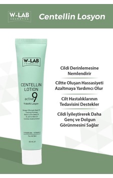 W-Lab Cosmetics Centellin 9 Aktifli Losyon 50 ML W-Lab Cosmetics Centellin 9 Aktifli Losyon 50 ML