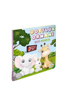 Dostluk Ormanı-Işıltı Piknikte-3 Boyutlu Hareketli Kitap