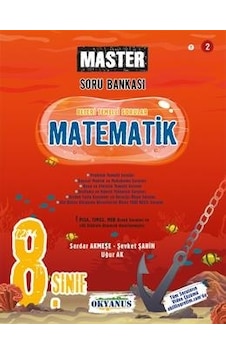 Okyanus Yayınları 8. Sınıf Master Matematik Soru Bankası Okyanus Yayınları 8. Sınıf Master Matematik Soru Bankası