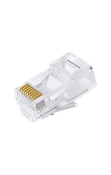Rj 45 Cat 6 Soket Plastik Eski Nesil - 10 Adet