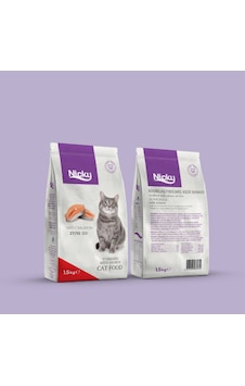 Nicky Somonlu Kısırlaştırılmış Yetişkin Kedi Maması 1500 G Nicky Somonlu Kısırlaştırılmış Yetişkin Kedi Maması 1500 G