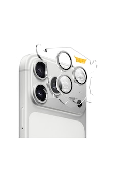 Buff İphone 18 Pro / 18 Pro Max Titan Metal Kamera Lens Koruyucu Silver Gümüş Buff İphone 18 Pro / 18 Pro Max Titan Metal Kamera Lens Koruyucu Silver Gümüş