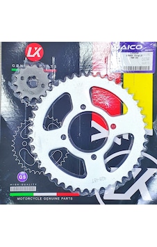 Yamaha Ybr 125 Ön Arka Dişli Seti.45t 15t Yamaha Ybr 125 Ön Arka Dişli Seti.45t 15t
