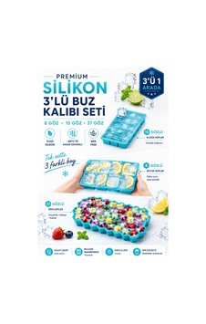 3'lü Buz Kalıbı Seti, Dev Buzlar, Normal Buzlar, Mini Buzlar - 904897437 Diğer 3'lü Buz Kalıbı Seti, Dev Buzlar, Normal Buzlar, Mini Buzlar - 904897437 Diğer