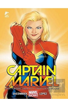 Captain Marvel Cilt 1-Daha Yükseğe Daha Hızı Daha Öteye Fazlası - Kelly Sue DeConnick - Çizgi Düşler