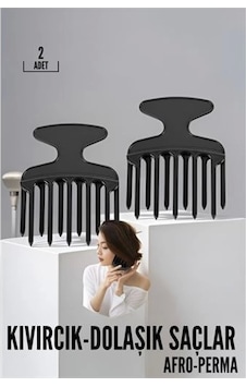 Modacar Kıvırcık Saç Açıcı Afro Perma Tarağı Modacar Kıvırcık Saç Açıcı Afro Perma Tarağı