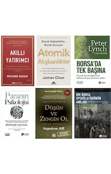 Akıllı Yatırımcı-atomık Alıskanlıklar-borsada Tek Basına-paranın Psıkolojısı-dusun Ve Zengın Ol-bır Akıllı Yatırımcı-atomık Alıskanlıklar-borsada Tek Basına-paranın Psıkolojısı-dusun Ve Zengın Ol-bır