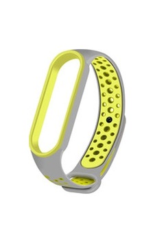 Xiaomi Mi Band 5 Krd-02 Silikon Kordon - Sarı Xiaomi Mi Band 5 Krd-02 Silikon Kordon - Sarı