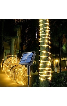 Solar Güneş Enerjili Hortum Kaplamalı Gün Işığı Led Aydınlatma 10 Mt