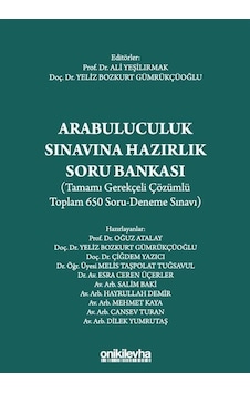Arabuluculuk Sınavına Hazırlık Soru Bankası - Tamamı Gerekçeli Çözümlü Toplam 650 Soru - Deneme Sınavı- On İki Levha Yayıncılık Arabuluculuk Sınavına Hazırlık Soru Bankası - Tamamı Gerekçeli Çözümlü Toplam 650 Soru - Deneme Sınavı- On İki Levha Yayıncılık