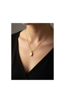 Punt Gold Külçe Kolye Altın Punt Gold Külçe Kolye Altın