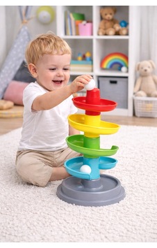Top Yuvarlama Kulesi Renkli Eğitici Dikkat Geliştirici Top Kaydırma Oyuncağı Top Yuvarlama Kulesi Renkli Eğitici Dikkat Geliştirici Top Kaydırma Oyuncağı