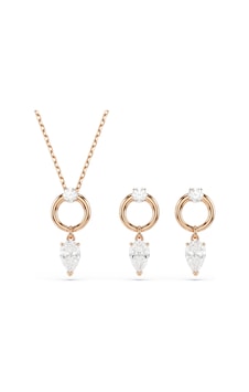 5733808 Swarovski Set Mesmera:set Drop Whıte/ros Metalik 5733808 Swarovski Set Mesmera:set Drop Whıte/ros Metalik