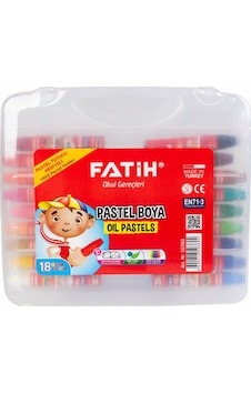Fatih Pastel Boya Çantalı 18 Renk 50360 3604 3611