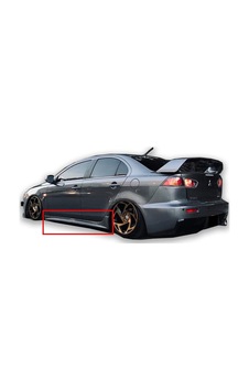 Mitsubishi Lancer 2009 Sonrası Evo 10 Yan Marşpiyel Seti  Plastik