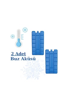 Pratik Buz Aküsü Seti Buz Kasedi Ice Box Buz Kalıbı--2 Adet Plastik Diğer Pratik Buz Aküsü Seti Buz Kasedi Ice Box Buz Kalıbı--2 Adet Plastik Diğer